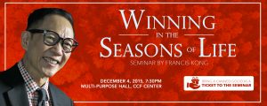Winning in the seasons of life francis kong small